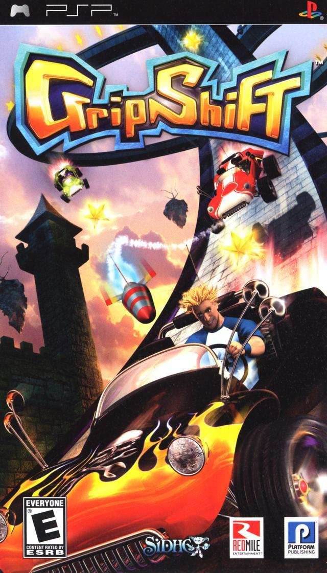 GripShift (PSP) - Game Manual Only