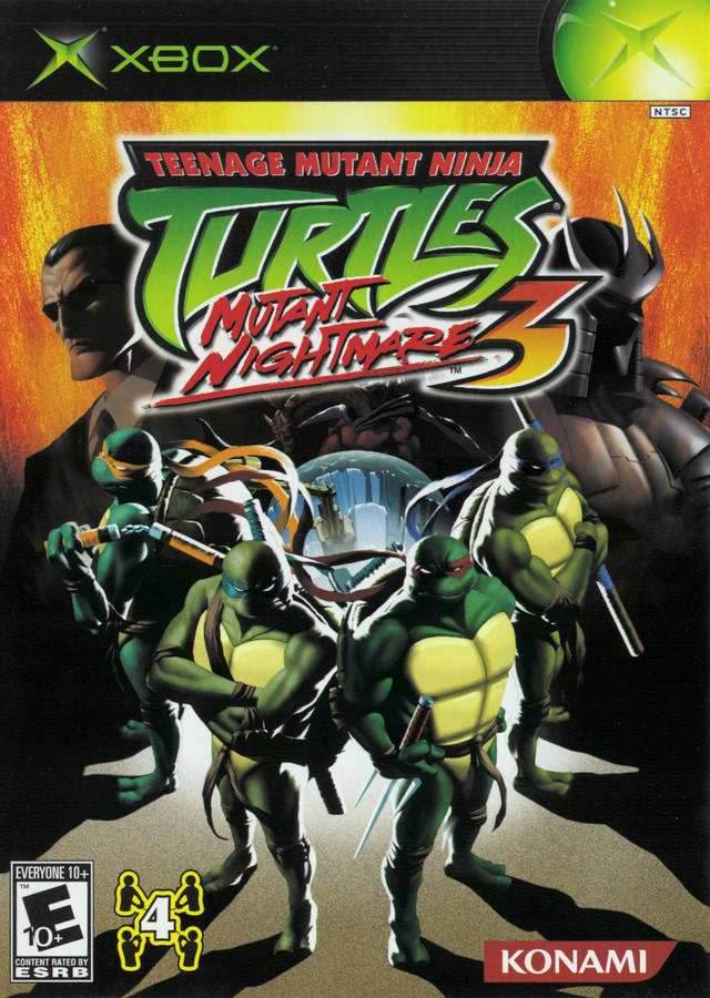 Teenage Mutant Ninja Turtles 3: Mutant Nightmare (Xbox) - Game Manual Only