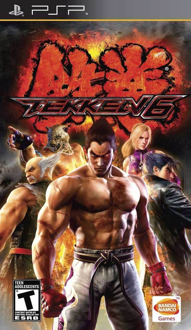 Tekken 6 (PSP) - Game Manual Only