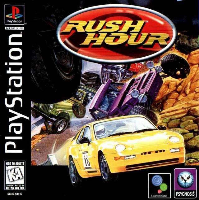 Rush Hour (Playstation) - Game Manual Only