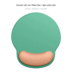 Gradient Mouse Pad Wrist Guard with Logo Female Wrist Guard Mouse Pad Wrist Support Computer Silicone Mouse Pad Wholesale