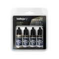Vallejo True Metallic Metal Set: Aged Metal (4 Color Set) 18 ml.