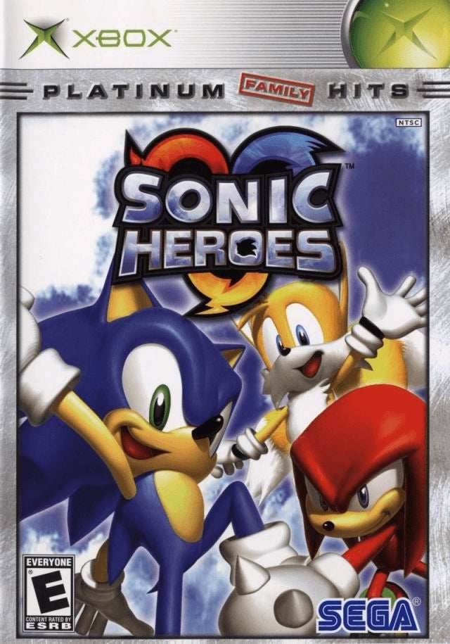 Sonic Heroes (Platinum Hits) (Xbox) - Game Manual Only
