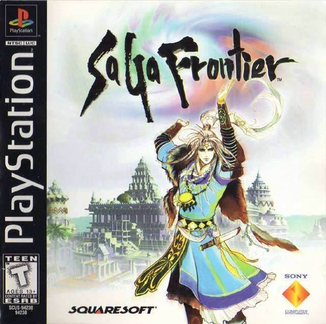 SaGa Frontier (Playstation) - Game Manual Only