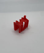 Vintage MOTU Masters of the Universe Flying Fists He Man Red Clip REPRO Part