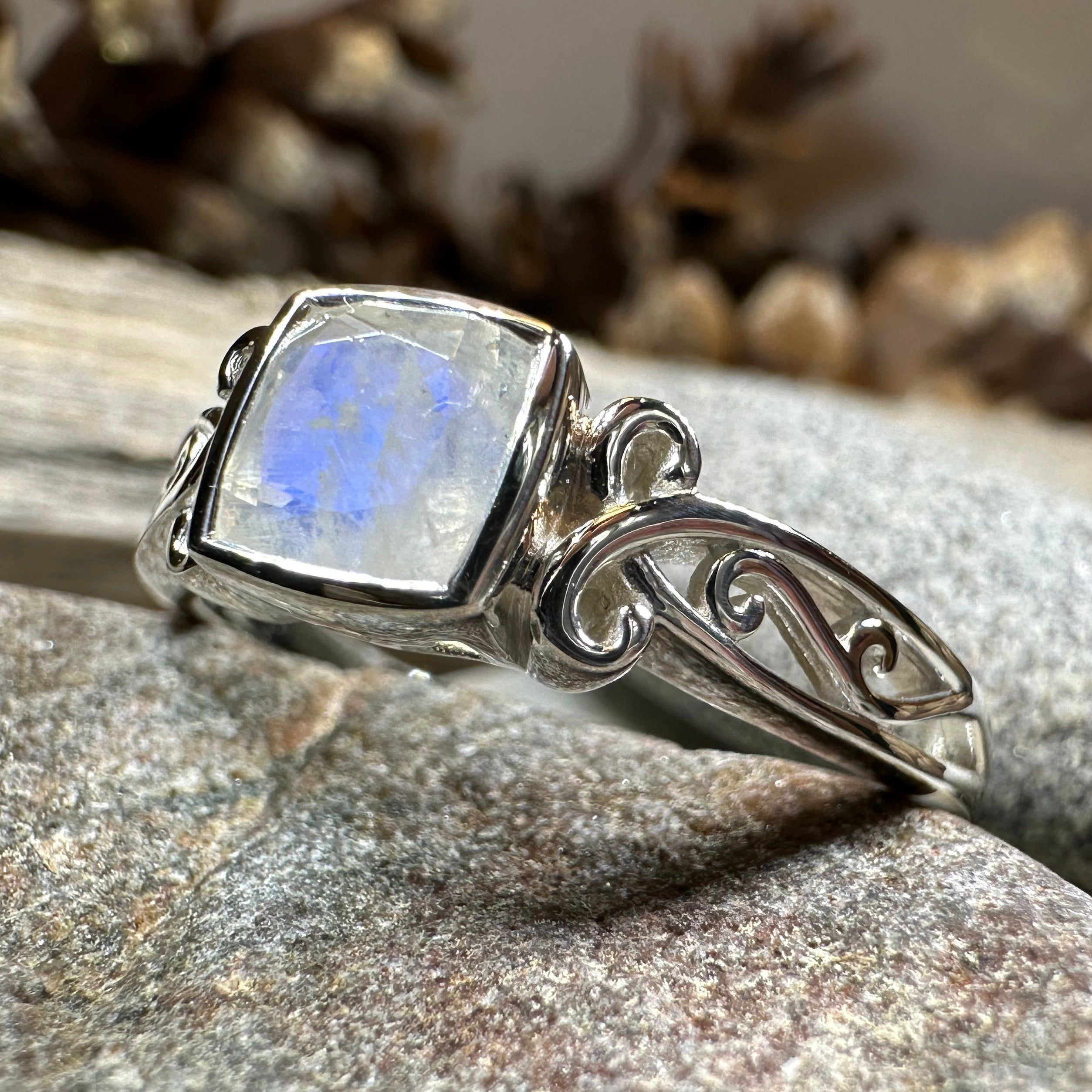 Coriena Moonstone Ring