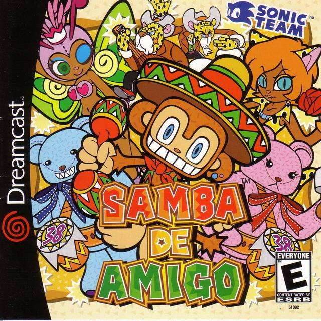 Samba De Amigo (Sega Dreamcast) - Game Manual Only