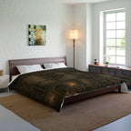 Dungeon Adventure Comforter, Cozy Bedroom Decor, Fantasy Bedding,