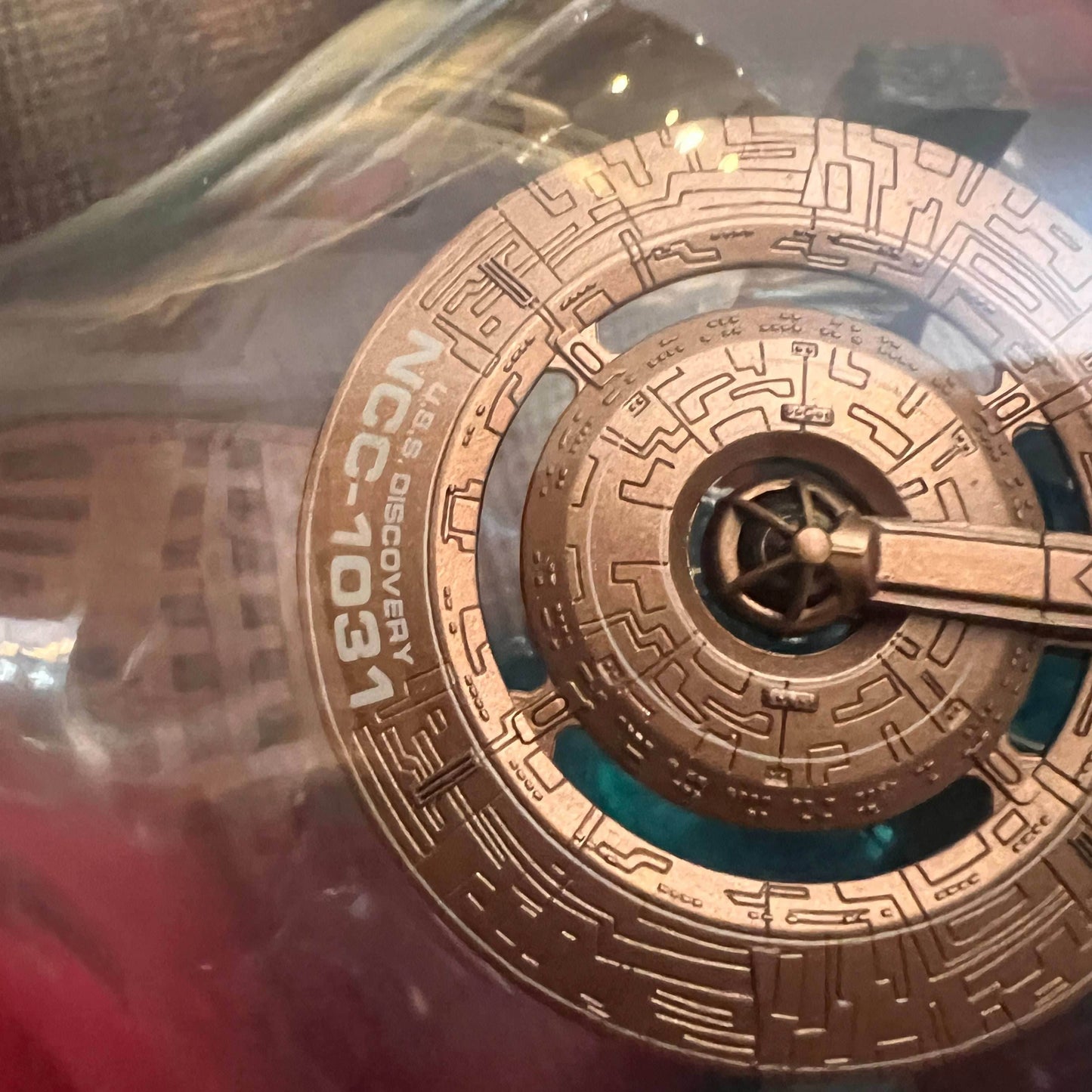 Star Trek USS Discovery NCC-1031 Starship in a Bottle - 