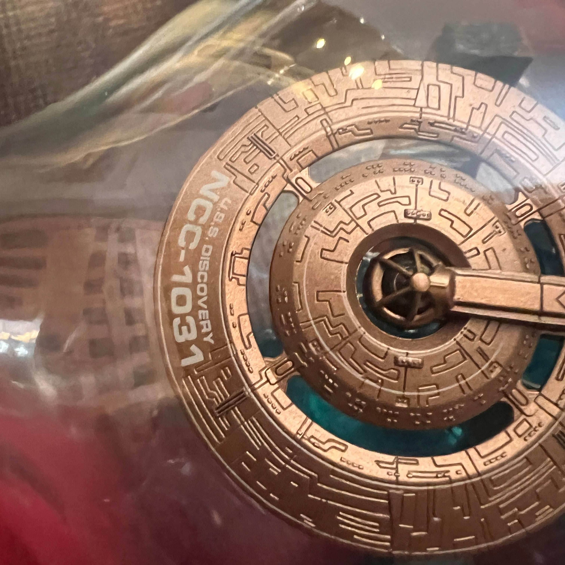 Star Trek USS Discovery NCC-1031 Starship in a Bottle - 