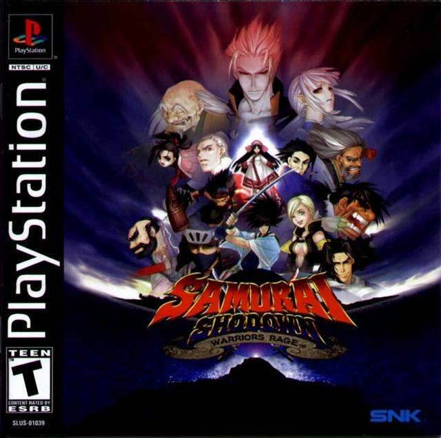 Samurai Shodown: Warrior's Rage (Playstation) - Game Manual Only