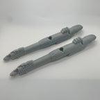Custom Snow Speeder cannons. 3D Printed.