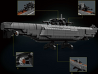WWII - German U-Boat - Mil-Blox