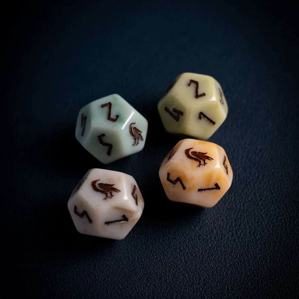 River Pebble Dice (8) - Legend in the Mist