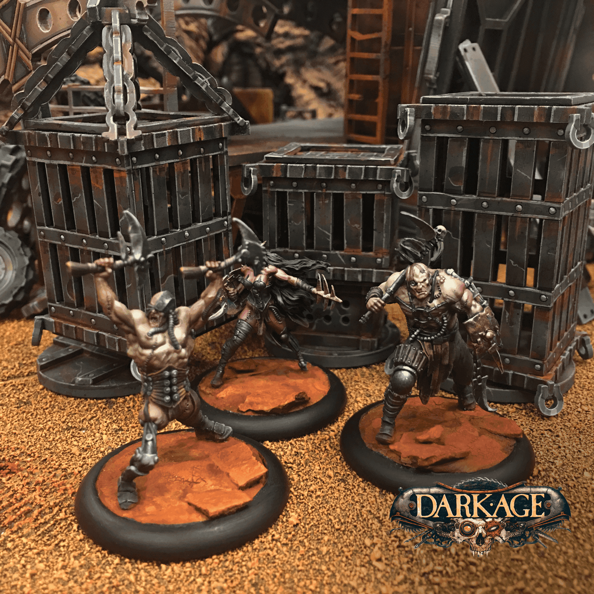 Dark Age Slave Cages - 