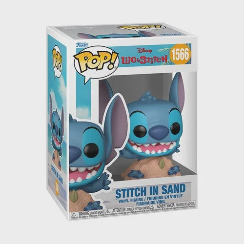 Lilo  Stitch Stitch In Sand Funko Pop Vinyl Figure 1566