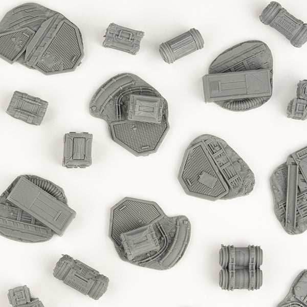 Gamers Grass Basing Bits: Sandbag Barricades - 
