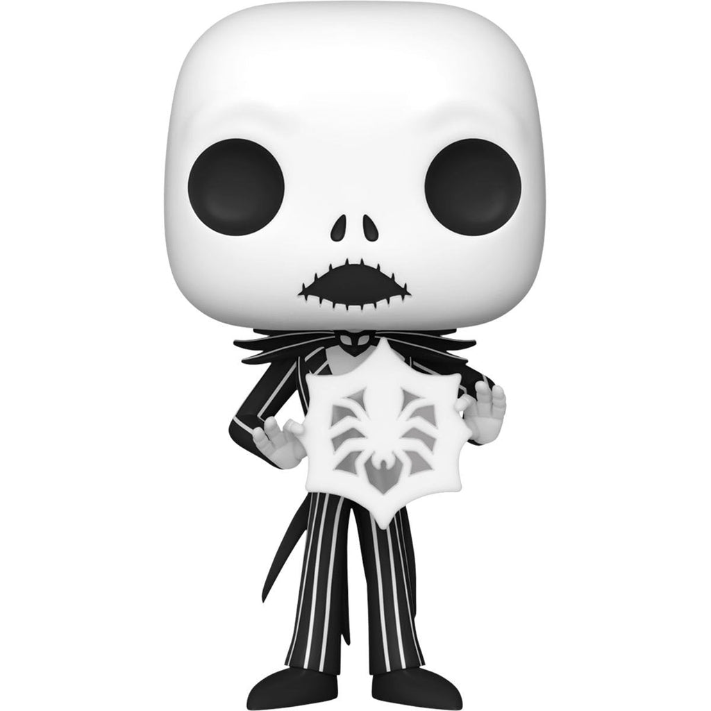 Nightmare Before Christmas 30Th Anniversary Jack Skellington With Snowflake Pop Vinyl Figure 1385   Specialty Series