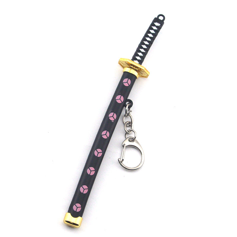 Fashion Sword Model Alloy Keychain Pendant