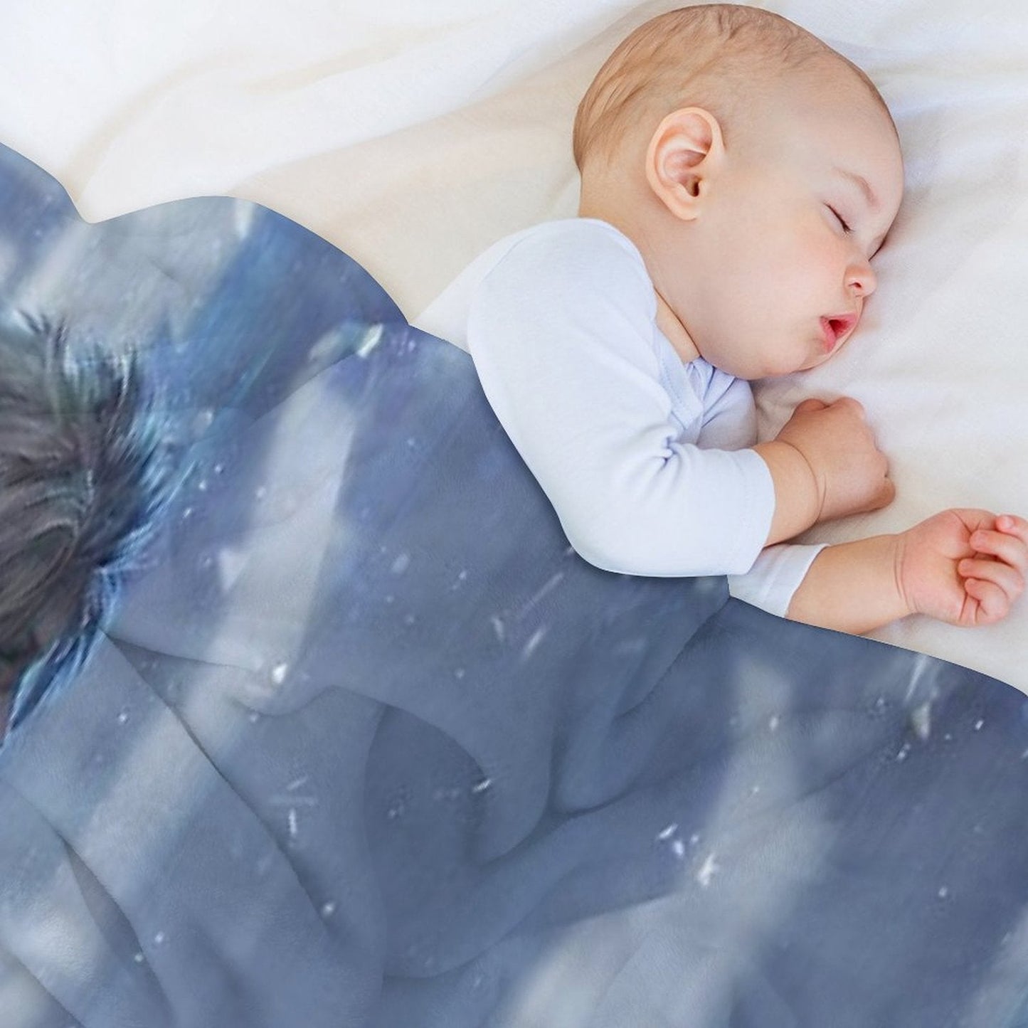 Final Fantasy 7 Cloud And Tifa Throw Blanket