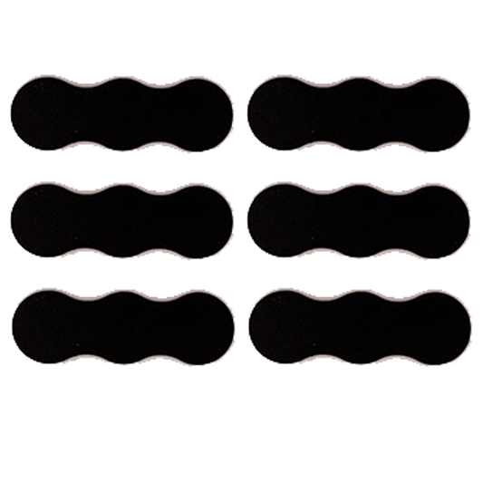 6pcs 3-Man Straight Plasteel & Adhesive Movement Tray