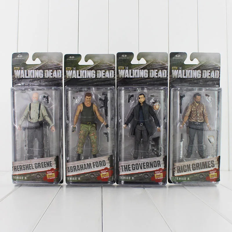 7 Styles AMC Series 3 The Walking Dead Negan Action Figure Toys Abraham Ford Bungee Walker Grimes Michonne collectible