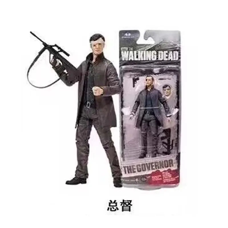 7 Styles AMC TV Series The Walking Dead Abraham Ford Bungee Walker Rick Grimes The Governor Michonne PVC Action Figure Model Toy