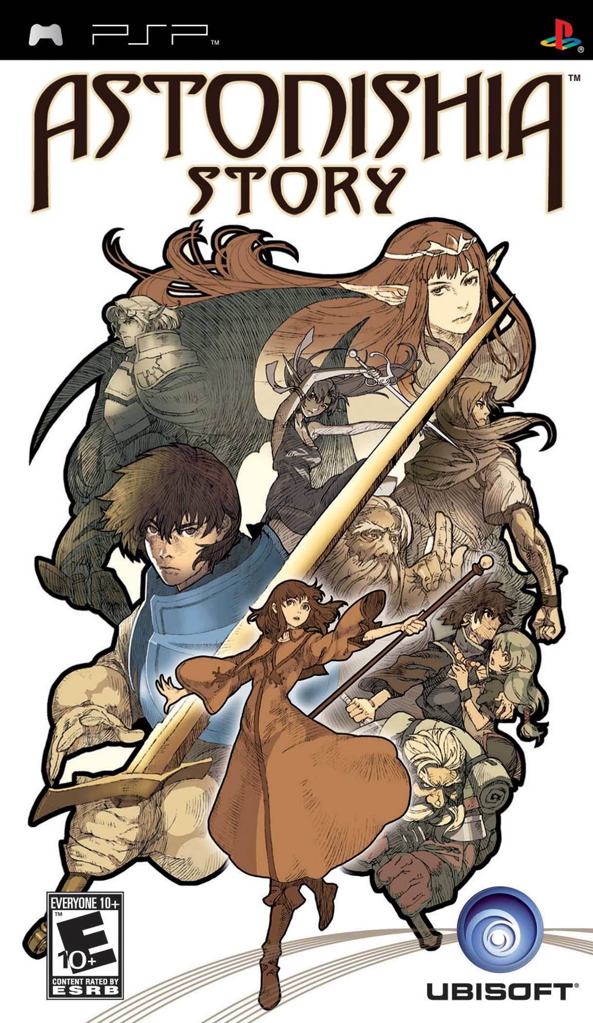 Astonishia Story (PSP) - Game Manual Only
