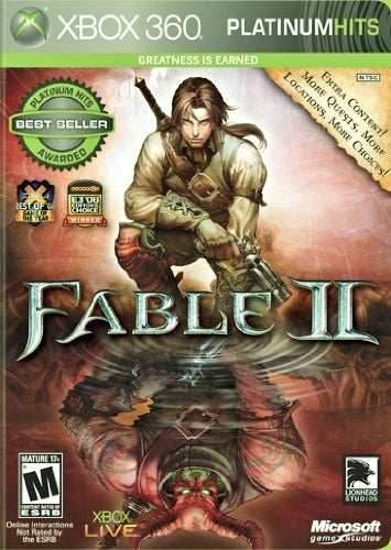 Fable II (Platinum Hits) (Xbox 360) - Game Manual Only
