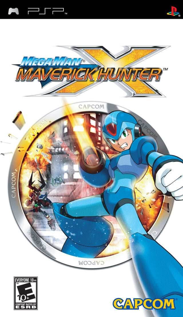 Mega Man Maverick Hunter X (PSP) - Game Manual Only