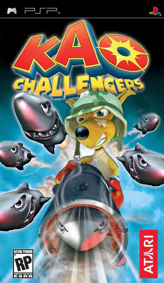 KAO Challengers (PSP) - Game Manual Only