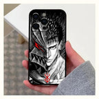 GutsrkiPhone Anime Phone Case 15 New SE Black
