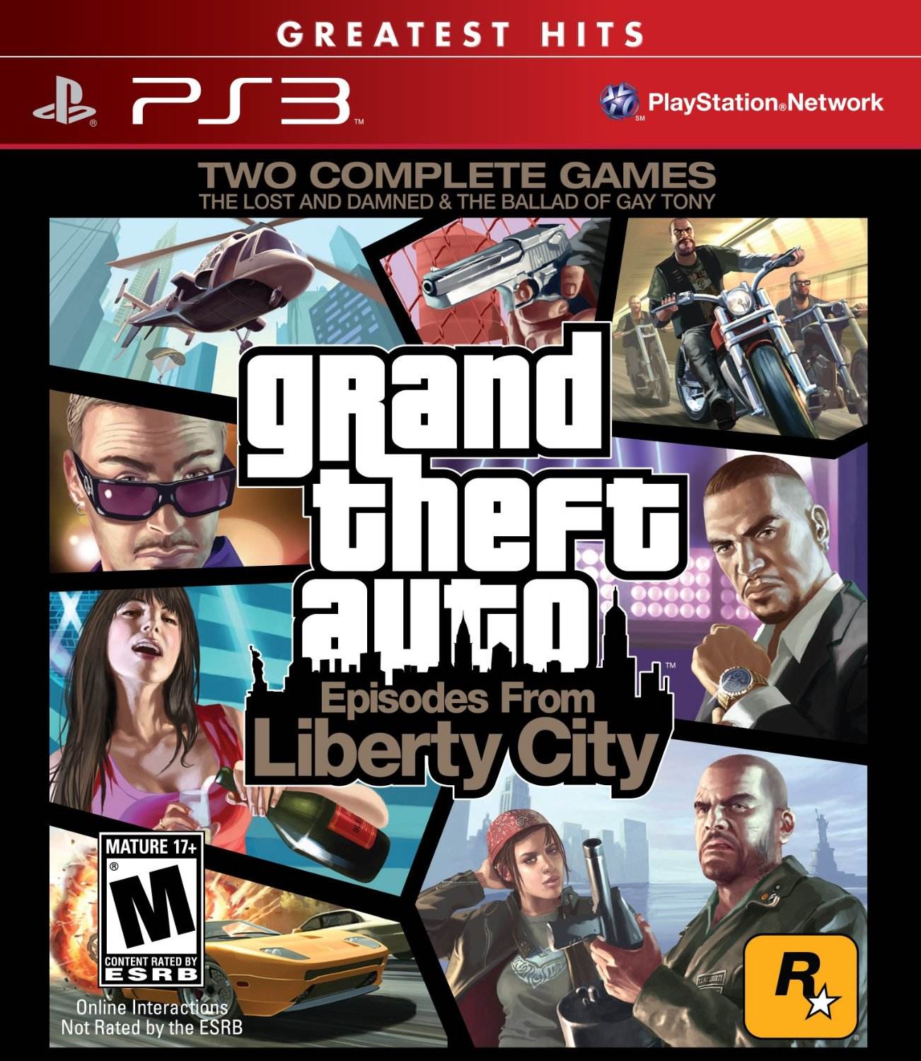 Grand Theft Auto: Episodes from Liberty City (Greatest Hits) (Playstation 3) - Game Only