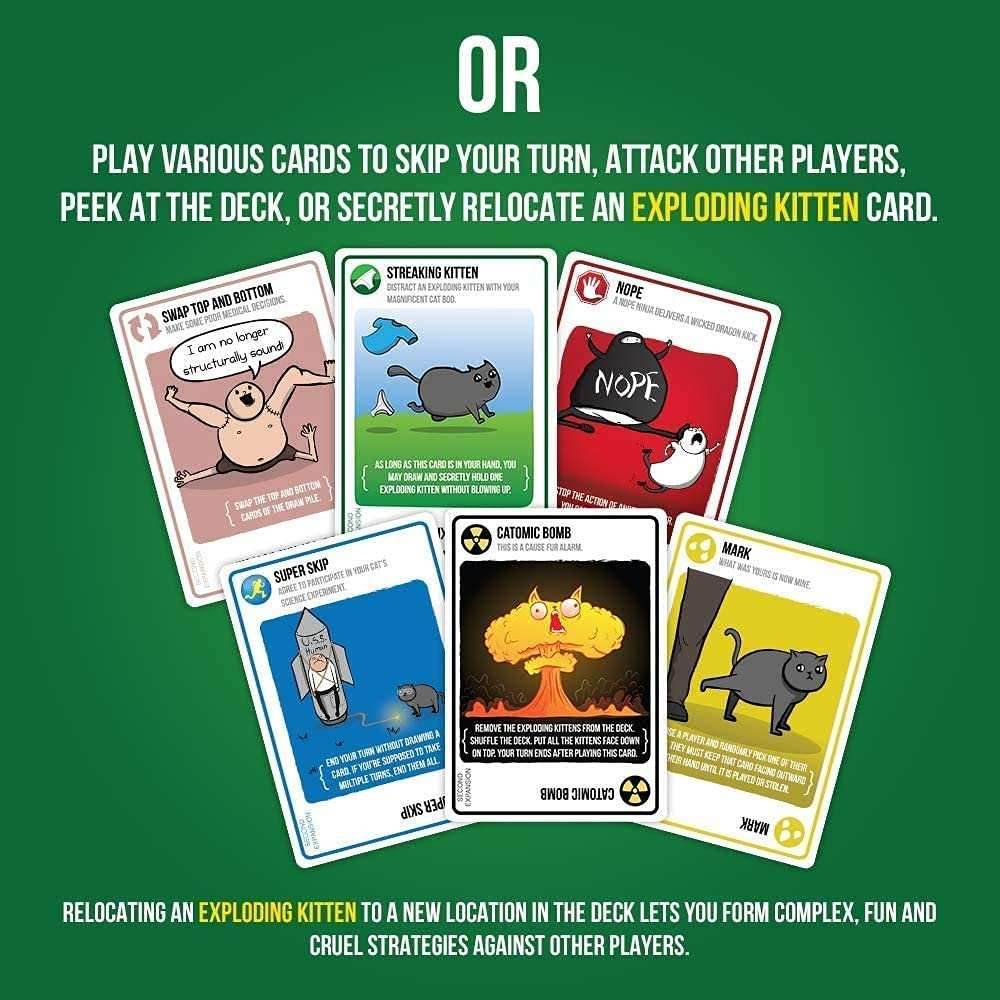 Exploding Kittens: Streaking Kittens Expansion - 