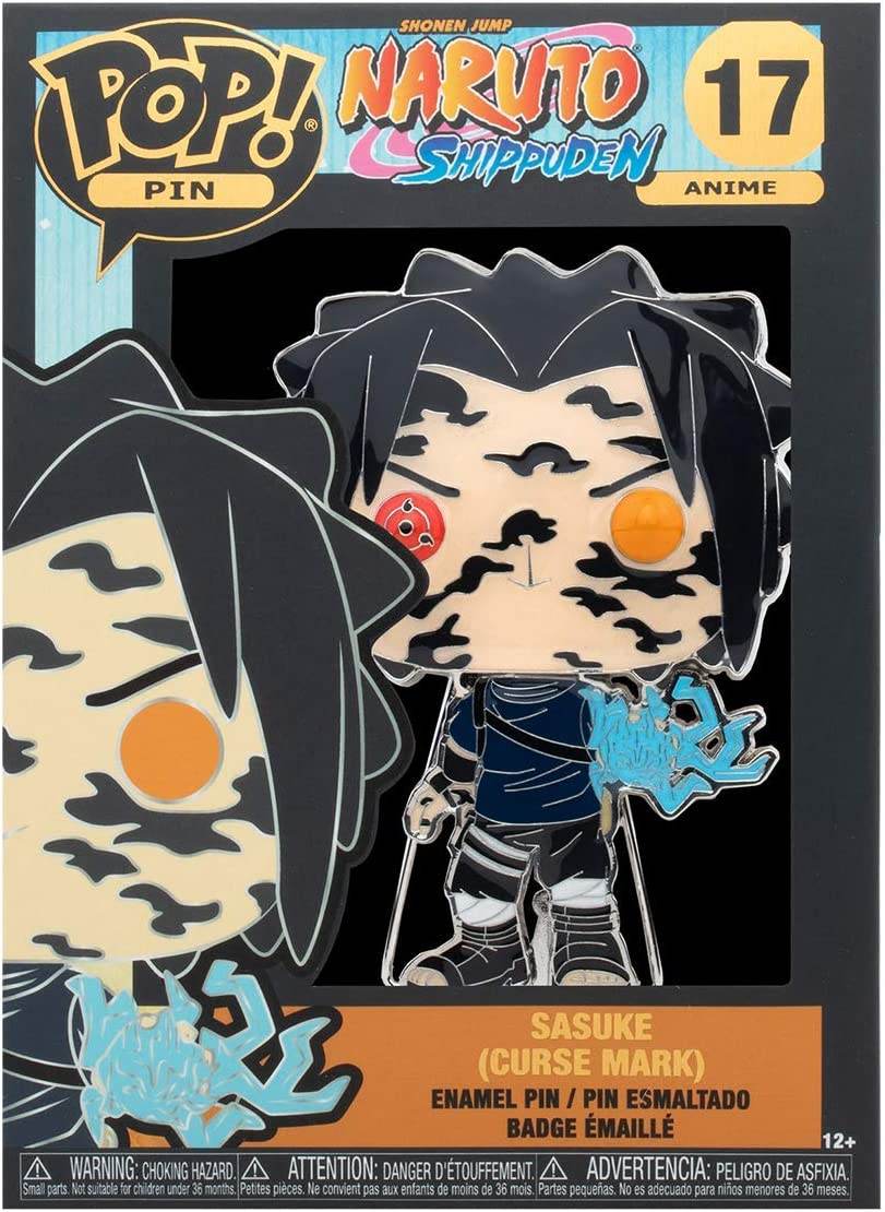 Funko Pop! Pins Naruto - Sasuke (Curse Mark) Pin - 