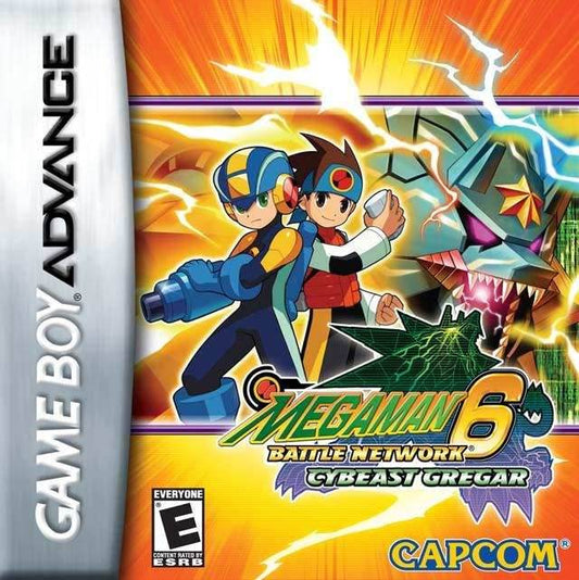 Mega Man Battle Network 6: Cybeast Gregar (Gameboy Advance) - Game Manual Only