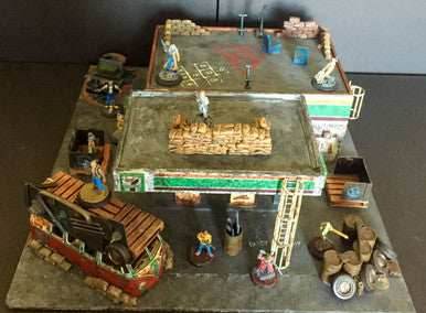 28mm 7-11 Store (Complete Set) - 28MMDF124-2 - 