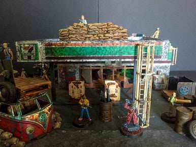 28mm 7-11 Store (Complete Set) - 28MMDF124-2 - 