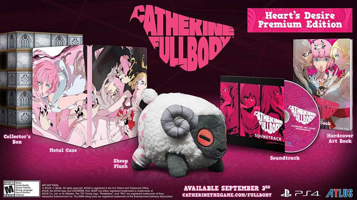 Catherine: Full Body Heart's Desire Premium Edition (Playstation 4) - Game Only