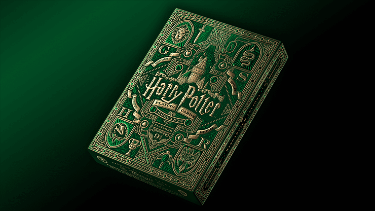 Harry Potter Playing Cards by theory11 - Green - Slytherin