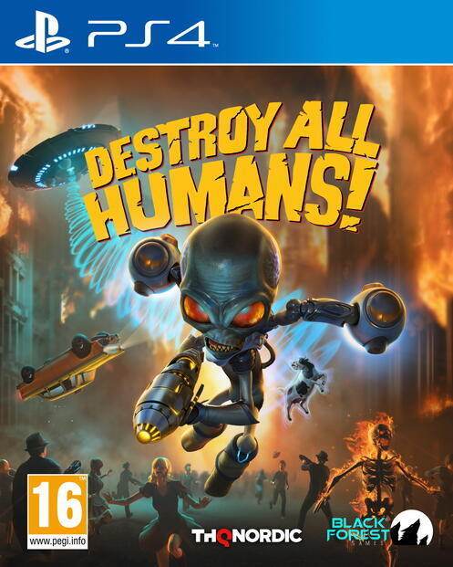 Destroy All Humans! [European Import] (PlayStation 4) - Game Only