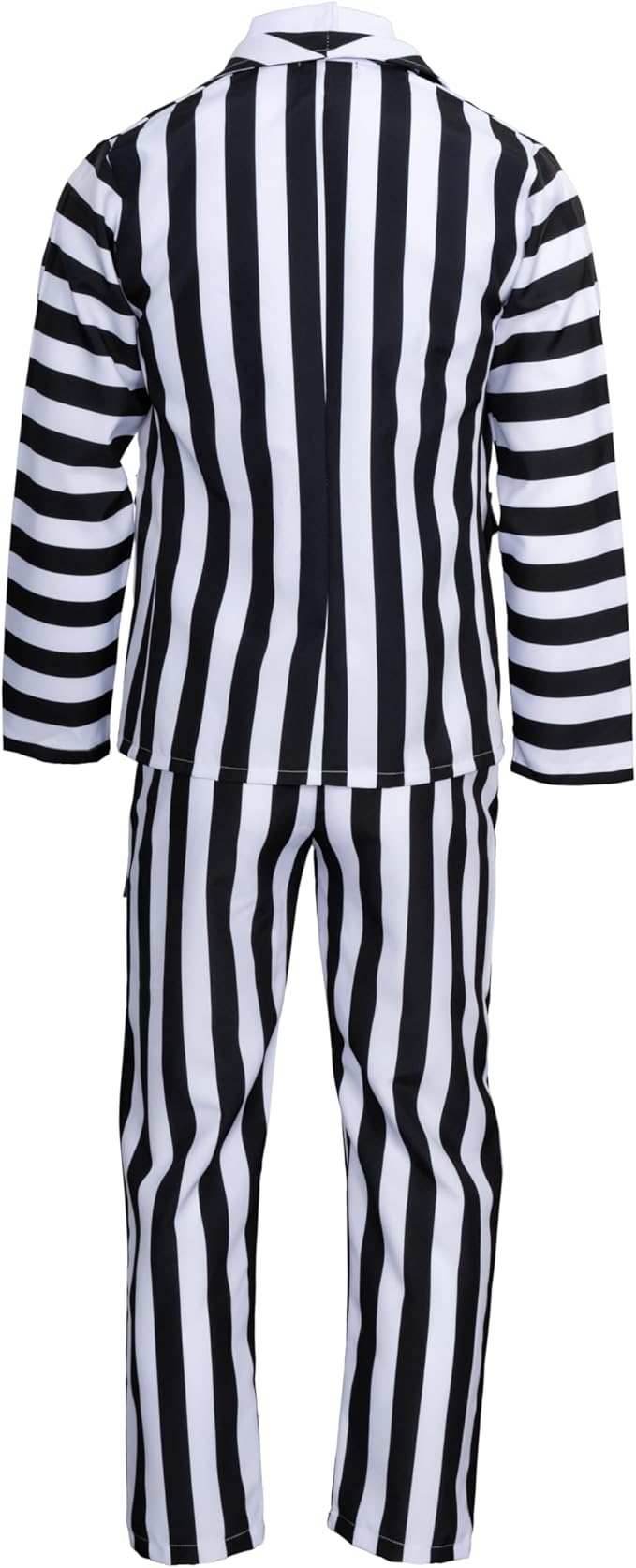 Bugman 80’s Beetle Beetle Beetle Keaton Movie Halloween Cosplay Costume 3-Piece Suit - One Size/Standard