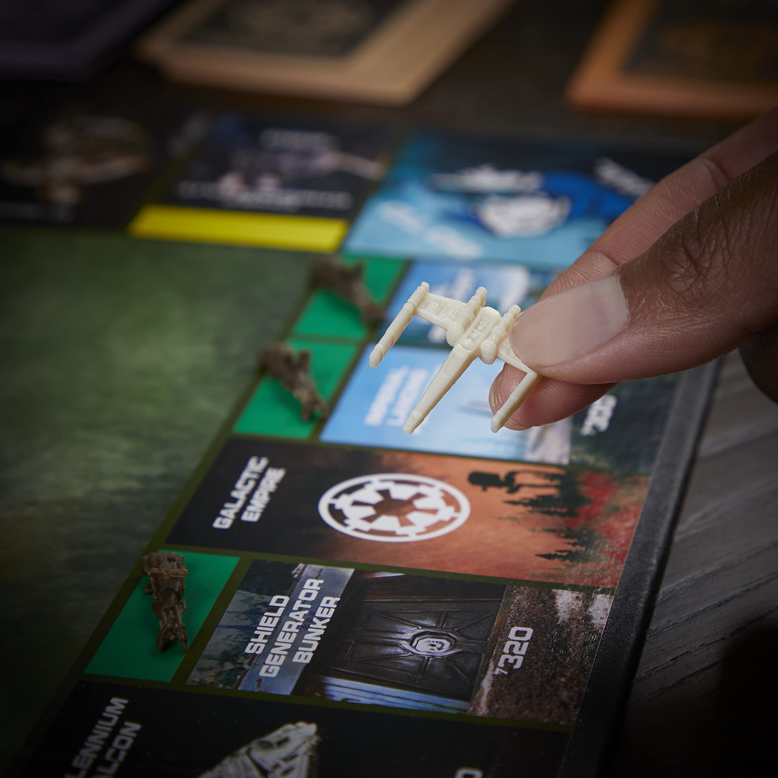 Monopoly: Star Wars Return of Jedi Board Game, 2-6 Players Ages 8+