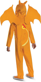 Charizard Hooded Jumpsuit Pokémon Deluxe Child Halloween Costume