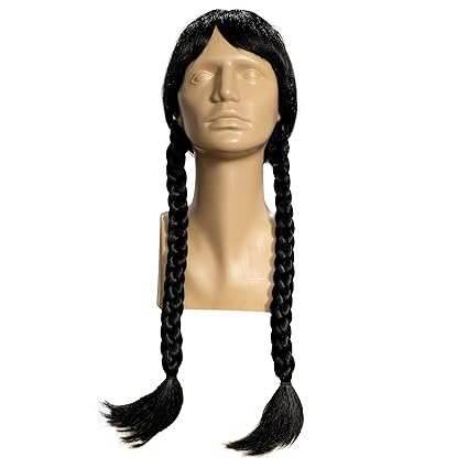 Wednesday Spooky Family Deluxe Wig - 