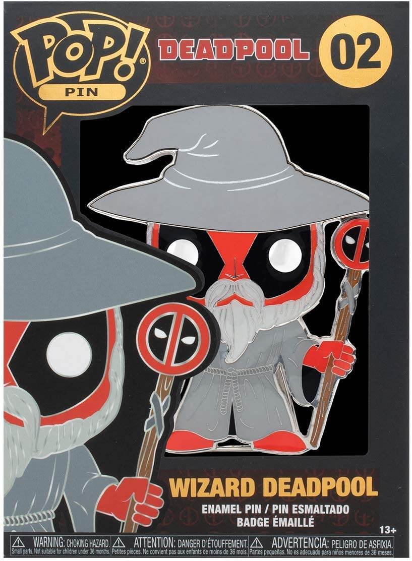 Funko Pop! Pins Marvel - Wizard Deadpool Pin - 