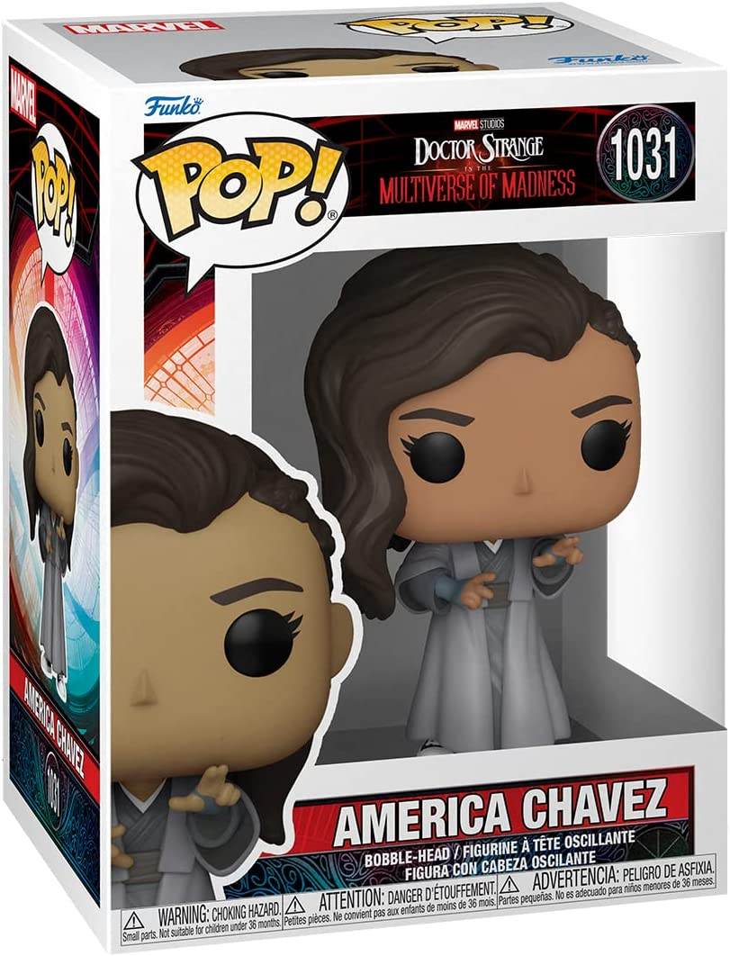 Funko Pop! Marvel: Doctor Strange Multiverse of Madness - America Chavez Vinyl Figure - 