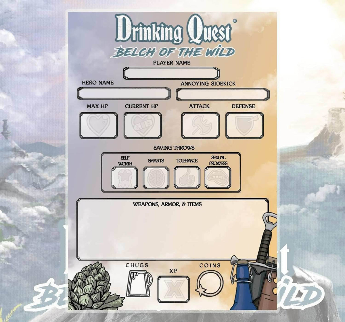Drinking Quest: Belch of the Wild - 