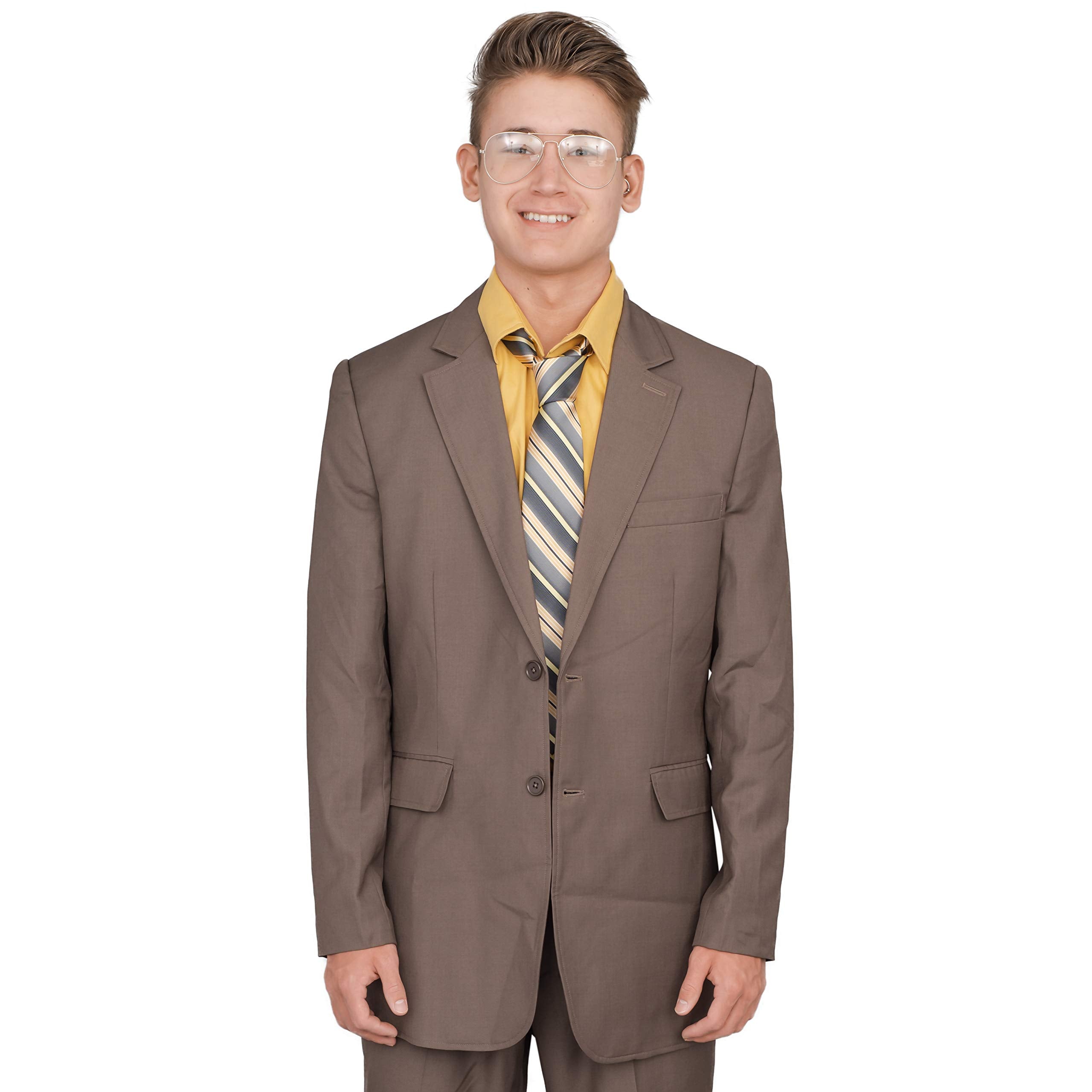 Office Schrute Unisex Halloween Cosplay Costume Complete Suit