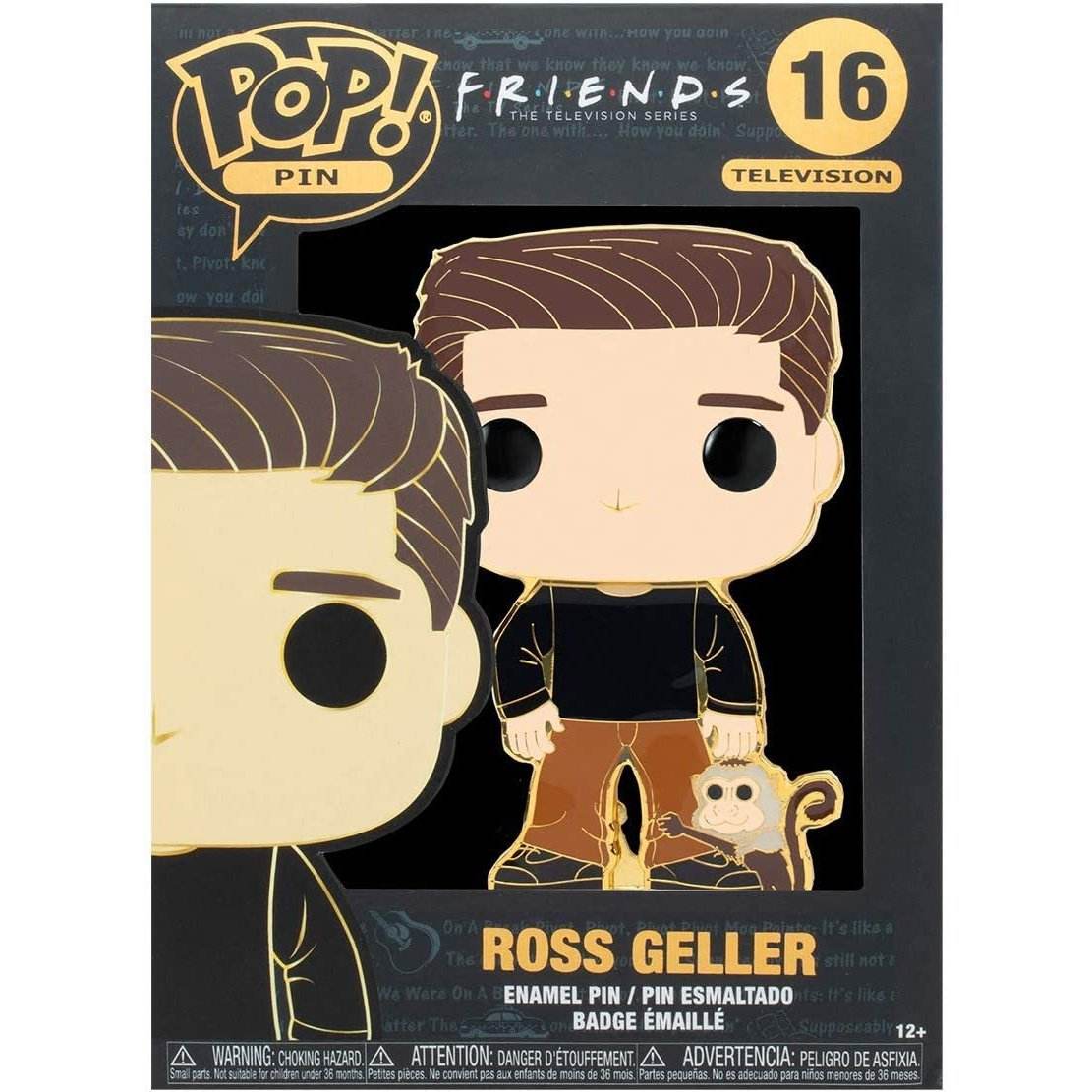 Funko Pop! Pins Friends - Ross Geller Pin - 